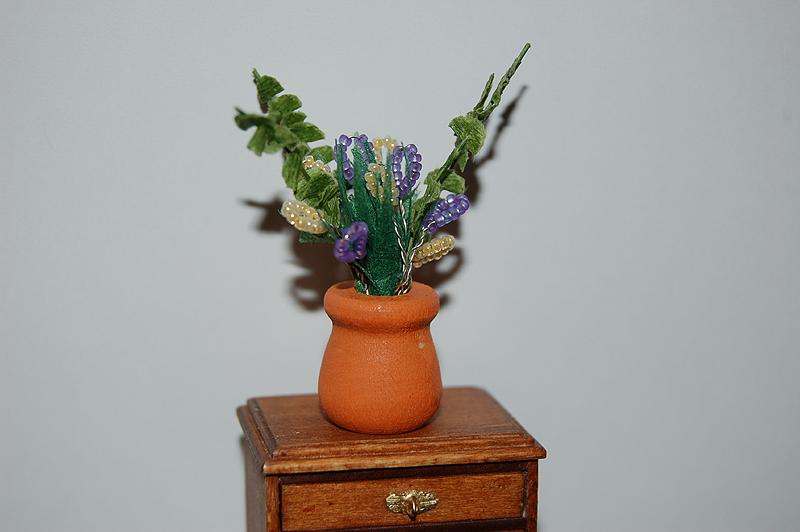 Beaded flowers - Click to Enlarge
