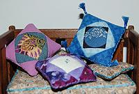 Selection of cushions