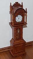 Working Handmade Garndfathers Clock